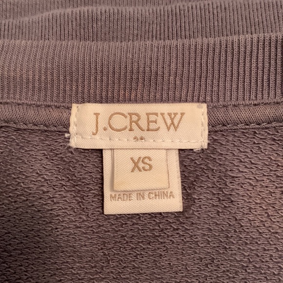 JCrew Sweatshirt - Embellished w/ sequins size Womens XS - Picture 2 of 4